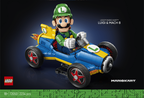 Lego Super Mario 72050 Mario Kart: Luigi et son kart