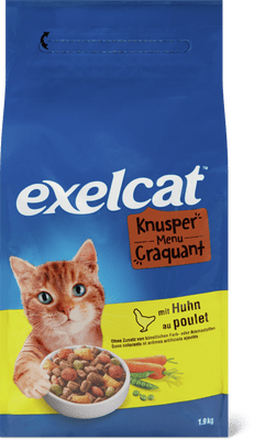 Exelcat Knusper Menü Huhn