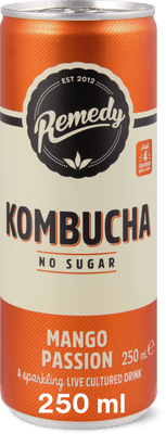 Remedy Kombucha Mango e frutto della passione