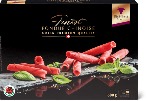 Finest IP-SUISSE Fondue chinoise Bœuf