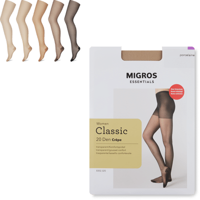 Damen Strumpfhose Crêpe 20 Den