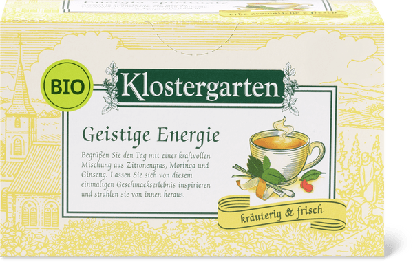 Klostergarten Bio Spiritual Energy Herbal Tea Herby & Fresh