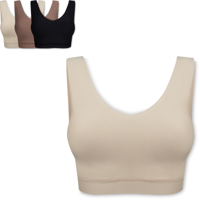 Ladies Microfibre bra wireless