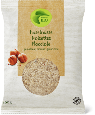 Bio Haselnüsse gemahlen