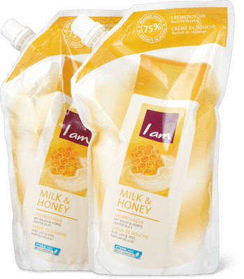 I am Crème de douche Milk & Honey, refill
