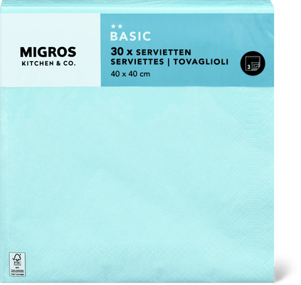 Migros Kitchen & Co. Tovaglioli di carta