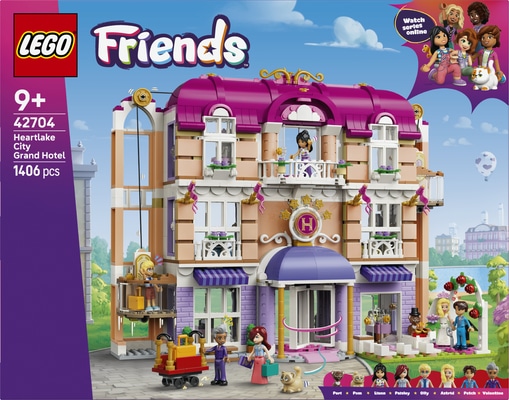 Lego Friends 42704 Le Grand hôtel de Heartlake City