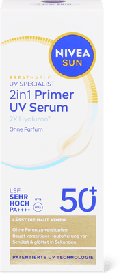 Nivea Sun 2in1 Primer Daily UV Serum IP 50+