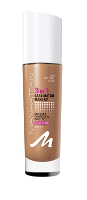 Manhattan 3 In 1 Easy Match Make-up 36.2 Natural Beige