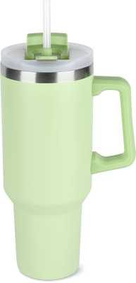 Migros Kitchen & Co. Isolierbecher mit Henkel, hellgrün, 1.1l