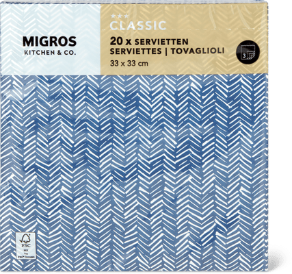 Migros Kitchen & Co. Papierservietten