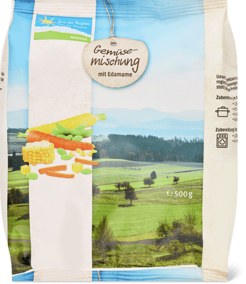De la région aux légumes  avec edamame DLR