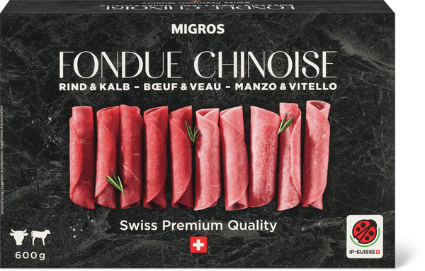 Migros Fondue Chinoise Rind und Kalb