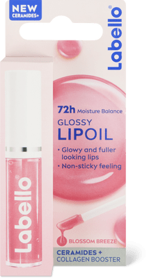 Labello Glossy Lip Oil Blossom Breeze Ceramide, Collagen