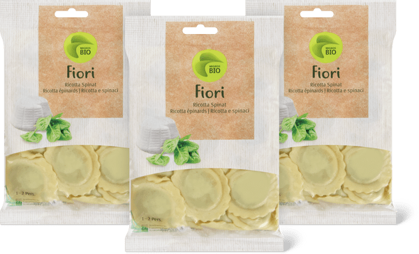 Bio Fiori Ricotta e spinaci