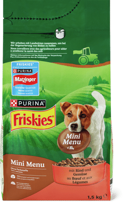 Friskies Mini Menu Bœuf & Céréales