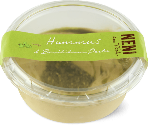 Neni Hummus al pesto di basilico