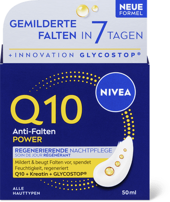 Nivea Q10 Power Anti-Falten regenerierende Nachtcreme