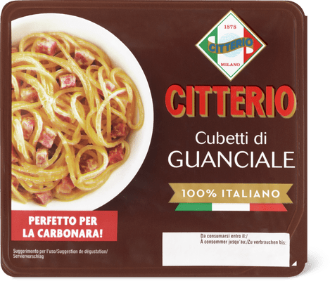 Citterio Würfeli Guanciale