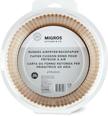 Migros Kitchen & Co. Airfryer Backpapier  Ø 16