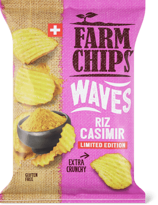 Farm Chips  Crisps Wave Casimir Rice