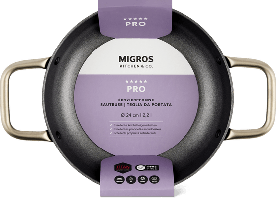 Migros Kitchen & Co. Pro Padella da portata  Ø 24 cm