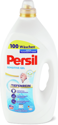 Persil Waschmittel Gel Sensitive, 100 Waschgänge