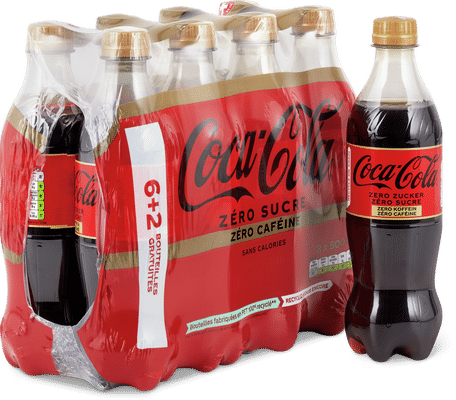 Coca-Cola Zero Sugar and Zero Caffeine