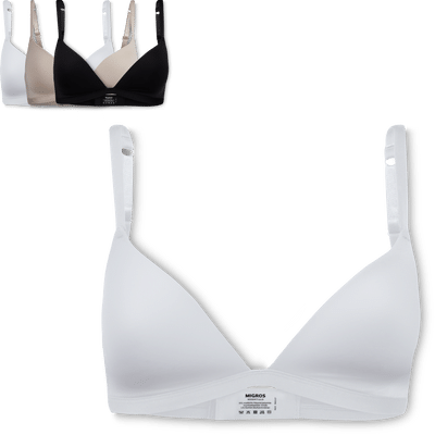 Ladies Microfibre bra wireless padded