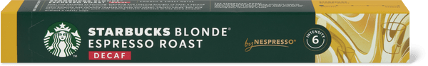 Starbucks Espresso Blonde Decaf 10 Kapseln