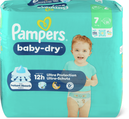 Pampers Baby Dry Pannolini Tg. 7, 15+ kg
