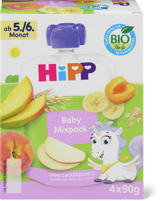 Hipp Bio Quetschbeutel Mix-Pack ab 5./6. Monat