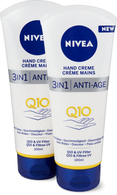Nivea Handcreme 3in1 Anti-Age Q10 & UV-Filter