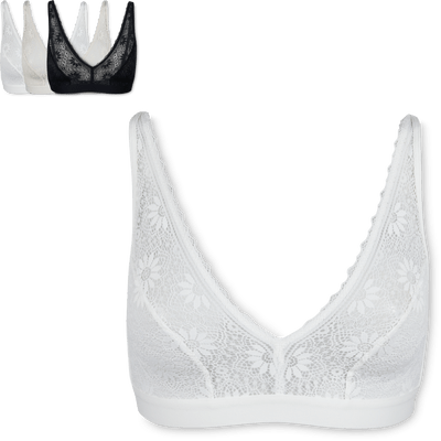 Ladies Lace bra wireless non padded