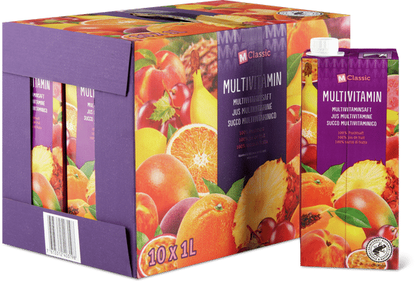 M-Classic Succo multivitaminico 100% succo di frutta