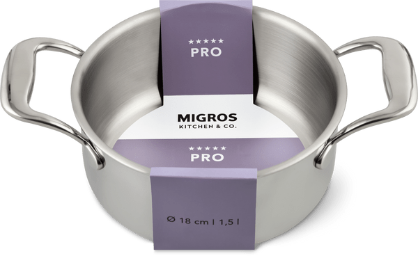 Migros Kitchen & Co. Pro Kochtopf Ø 18 cm, 1.5 l