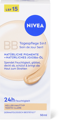 Nivea Soin de jour 5 IN 1 BB  Hydratation 24 h