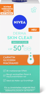 Nivea Derma Skin Fluid LSF50+