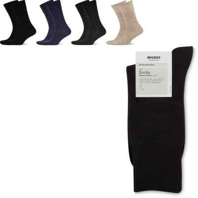 Chaussettes hommes Cotton & Wool