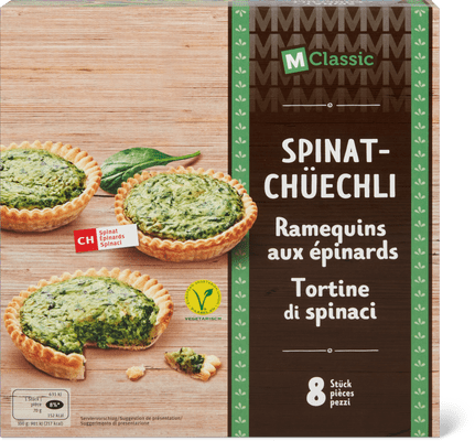 M-Classic Tortine agli spinaci