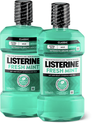 Listerine Bain de bouche Fresh Mint
