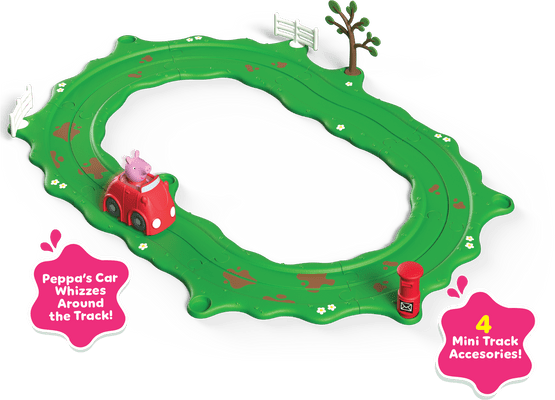 Peppa Pig Whizz Around, auto rossa Set da gioco