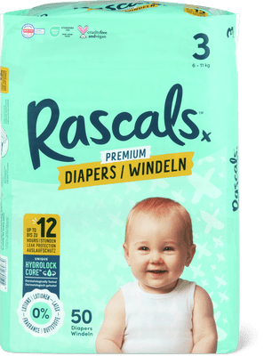 Rascals Couches Taile 3, 6-11 kg