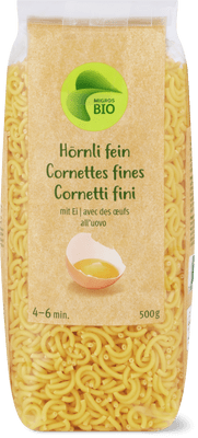 Bio Cornettes fines
