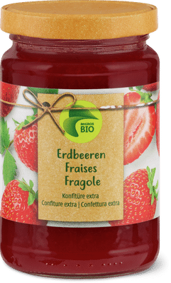 Bio Konfitüre Erdbeeren