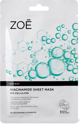 Zoé Expert Niacinamide Sheet Mask