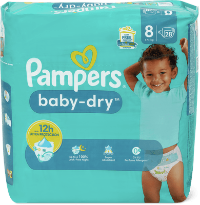 Pampers Baby Dry Windeln Gr.8,17+kg