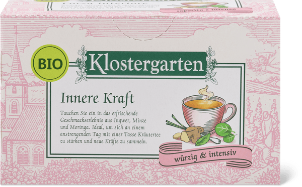 Klostergarten Bio Tisane Force intérieure épicé et intense