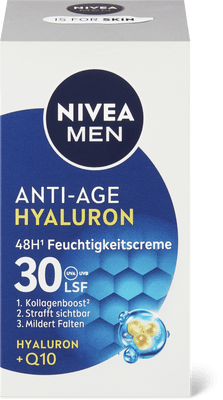 Nivea Men Anti-Age Hyaluron 48H Crème hydratante 30 FPS Hyaluron + Q10