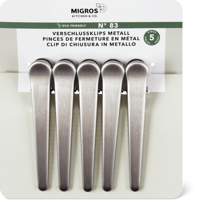 N°83 Verschlussklipse Metall